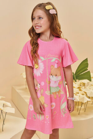 Vestido Alecrim floral