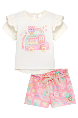 Conjunto Kukiê sorvete