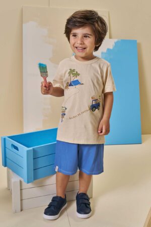 Conjunto Luc.boo acampamento